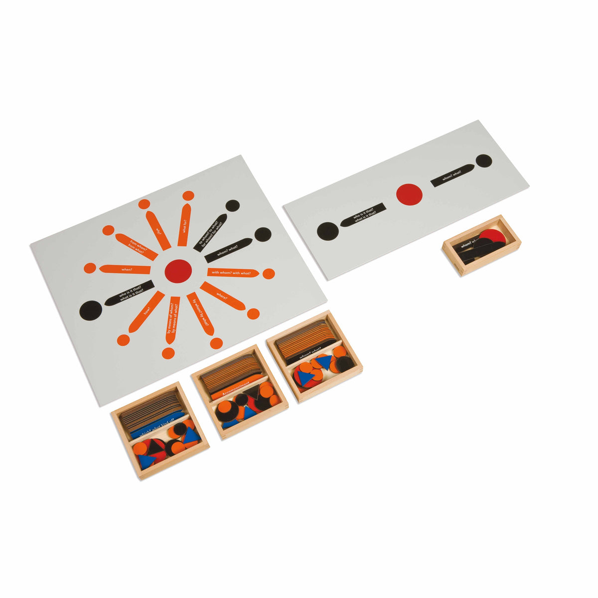 Reading / Sentence Analysis Set – MontessoriMaterialsAustralia