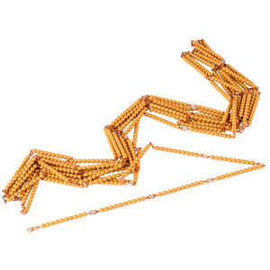 Golden Bead Chain Of 1000: Individual Beads (Nylon)