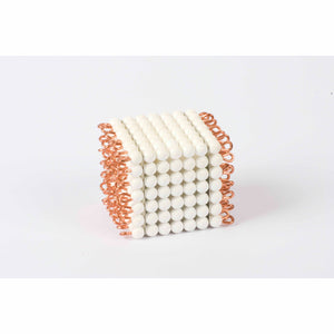 Individual Nylon Bead Cube Of 7: White