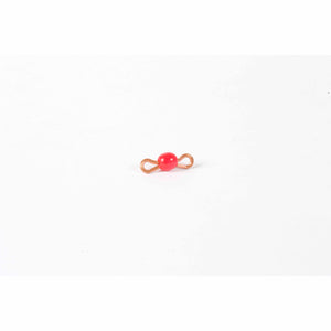 Individual Glass Bead Bar Of 1 : Red