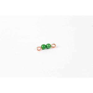 Individual Nylon Bead Bar Of 2 : Green