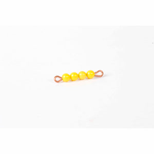 Individual Nylon Bead Bar Of 4 : Yellow