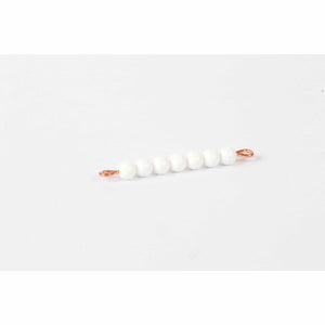 Individual Nylon Bead Bar Of 7 : White