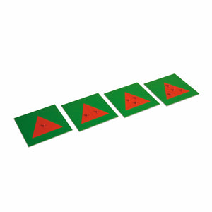 Metal Triangles: 4 Plates
