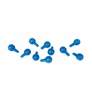 Pegs For The Algebraic Peg Board: Blue (10)