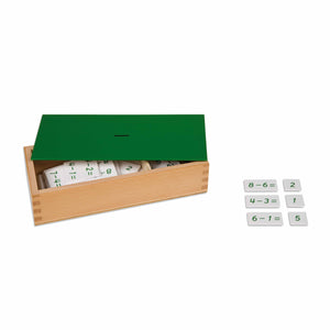 Subtraction Equations And Differences Box
