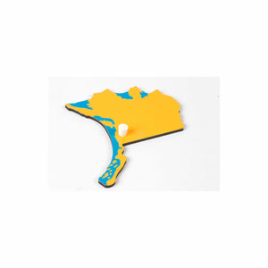 Puzzle Piece Of North America: Alaska