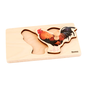 Toddler Puzzle: Rooster