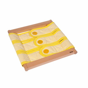 Infant / Toddler Dressing Frame: 3 Buttons