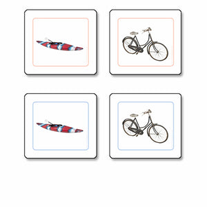 Transportation Matching Cards