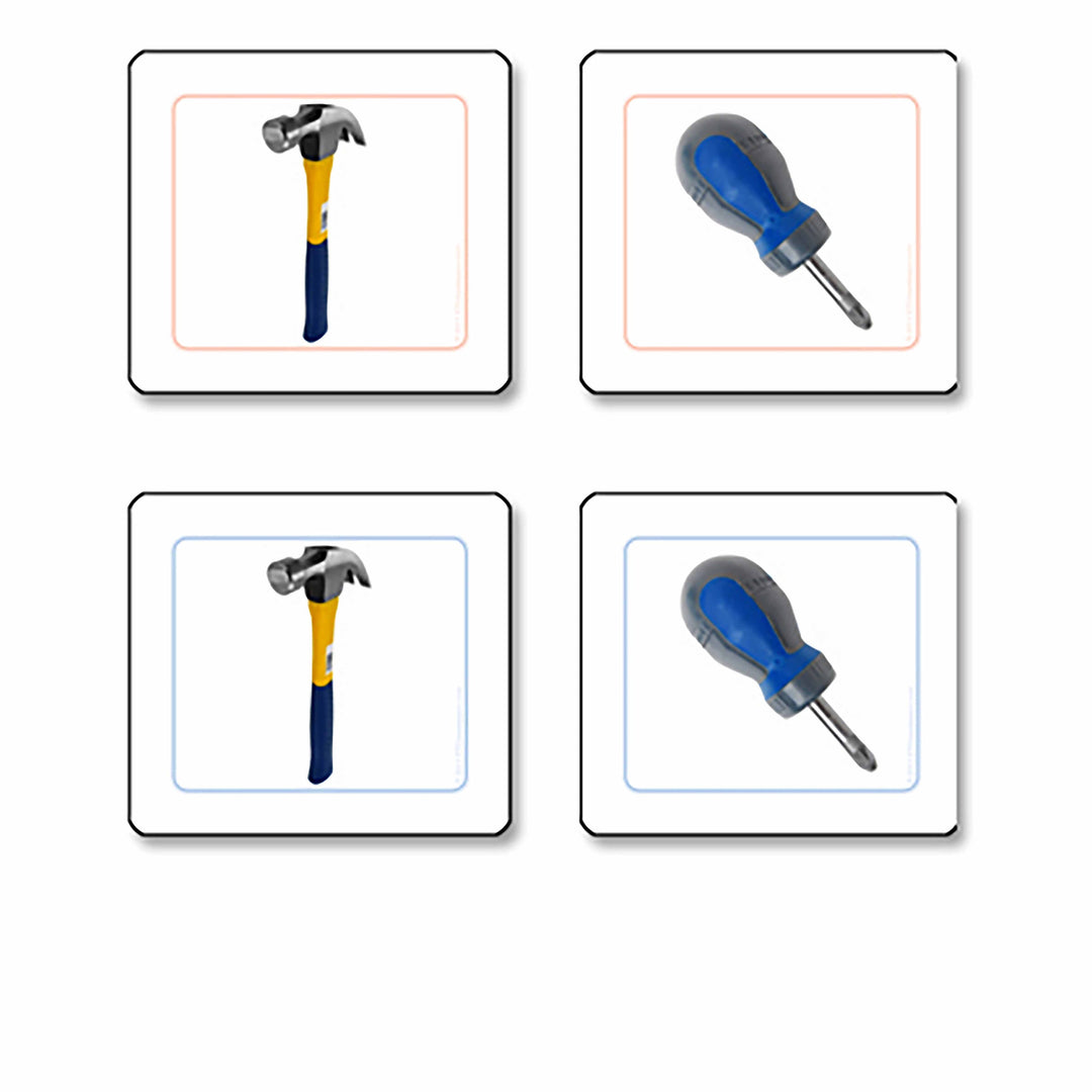 Matching Part Hand Tools Tools Matching Cards – MontessoriMaterialsAustralia