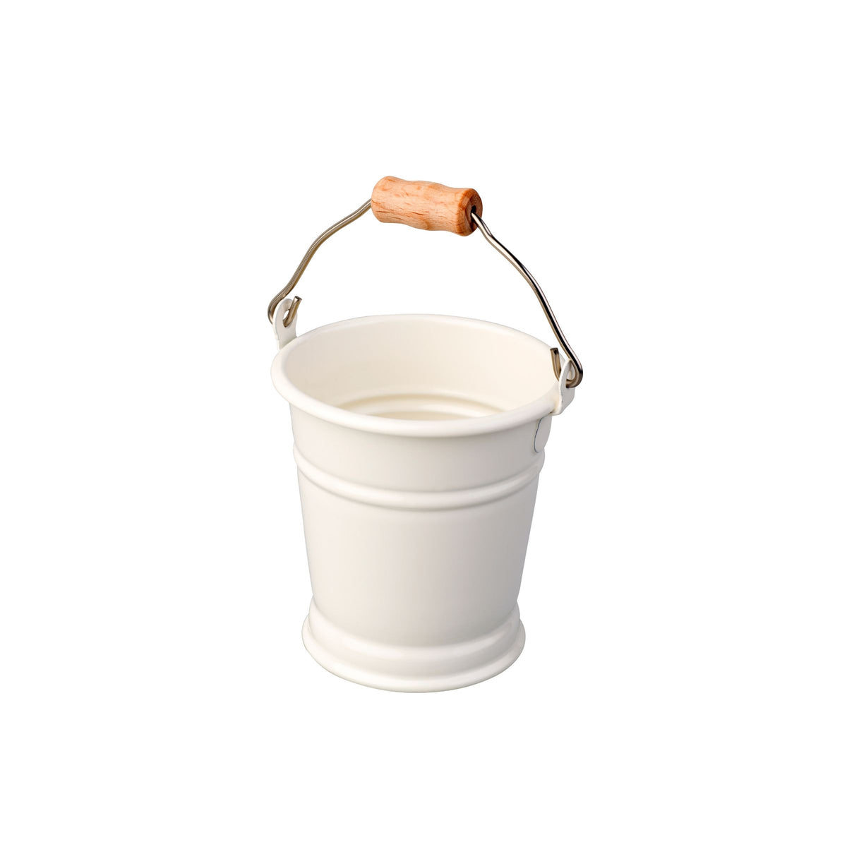 Small Bucket: White – MontessoriMaterialsAustralia